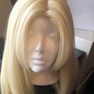 Wig 100% Remy human hair blend, very soft,